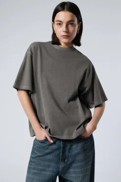 Weekday OVERSIZED HEAVYWEIGHT T-SHIRT>Women T-Shirts|Tops
