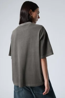 Weekday OVERSIZED HEAVYWEIGHT T-SHIRT><noscript><img width=