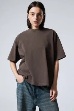 Weekday OVERSIZED HEAVYWEIGHT T-SHIRT>Women T-Shirts|Tops