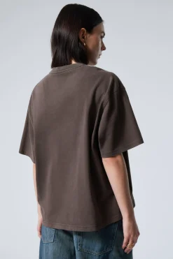Weekday OVERSIZED HEAVYWEIGHT T-SHIRT><noscript><img width=