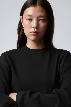 Weekday OVERSIZED LONG SLEEVE T-SHIRT>Women Tops|Basics