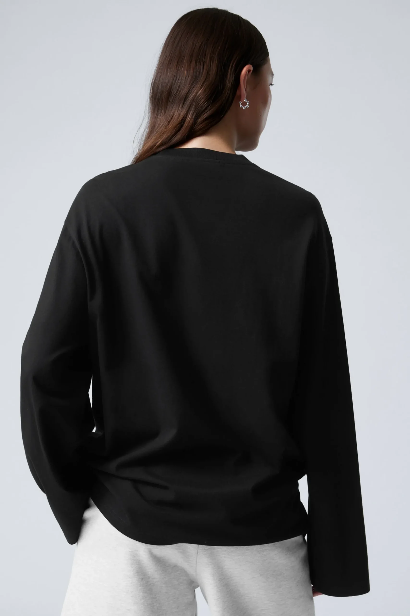 Weekday OVERSIZED LONG SLEEVE T-SHIRT>Women Tops|Basics