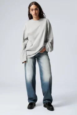 Weekday OVERSIZED LONG SLEEVE T-SHIRT>Women Basics|Tops