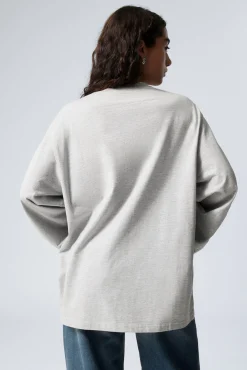Weekday OVERSIZED LONG SLEEVE T-SHIRT><noscript><img width=