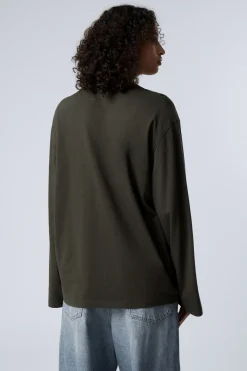 Weekday OVERSIZED LONG SLEEVE T-SHIRT><noscript><img width=