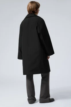 Weekday OVERSIZED PADDED CAR COAT><noscript><img width=