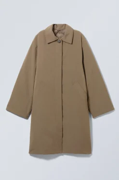 Weekday OVERSIZED PADDED CAR COAT><noscript><img width=