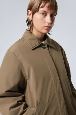 Weekday OVERSIZED PADDED CAR COAT><noscript><img width=