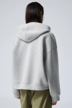 Weekday OVERSIZED SCUBA ZIP-HOODIE><noscript><img width=