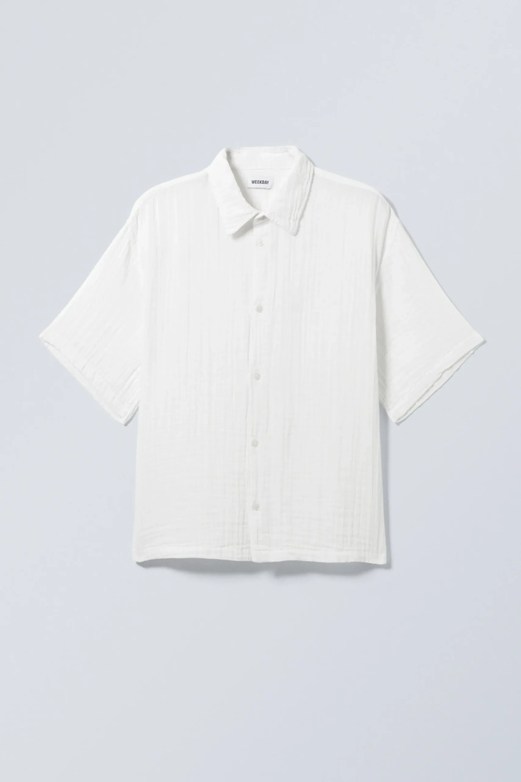Weekday OVERSIZED STRUCTURED SHORT SLEEVE SHIRT> Shirts