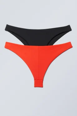 Weekday 2-PACK BRAZILIAN BIKINI BOTTOMS>Women Swimwear