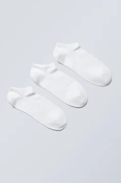 Weekday 3-PACK LOW COTTON TRAINER SOCKS>Women Socks