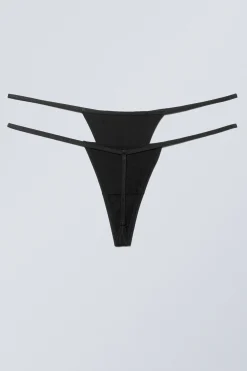 Weekday 2-PACK MINIMAL THONGS>Women Underwear