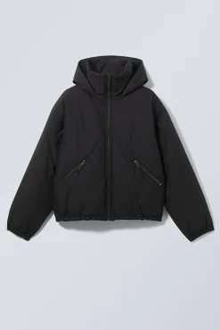 Weekday PADDED HOODED PUFFER JACKET><noscript><img width=