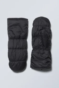 Weekday PADDED NYLON MITTENS>Women Gloves