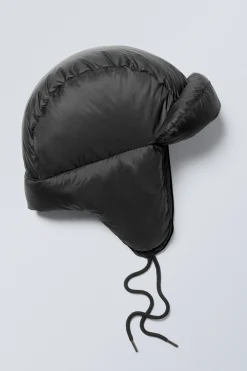Weekday PADDED RECYCLED DOWN FLAP CAP>Women Hats|Hats