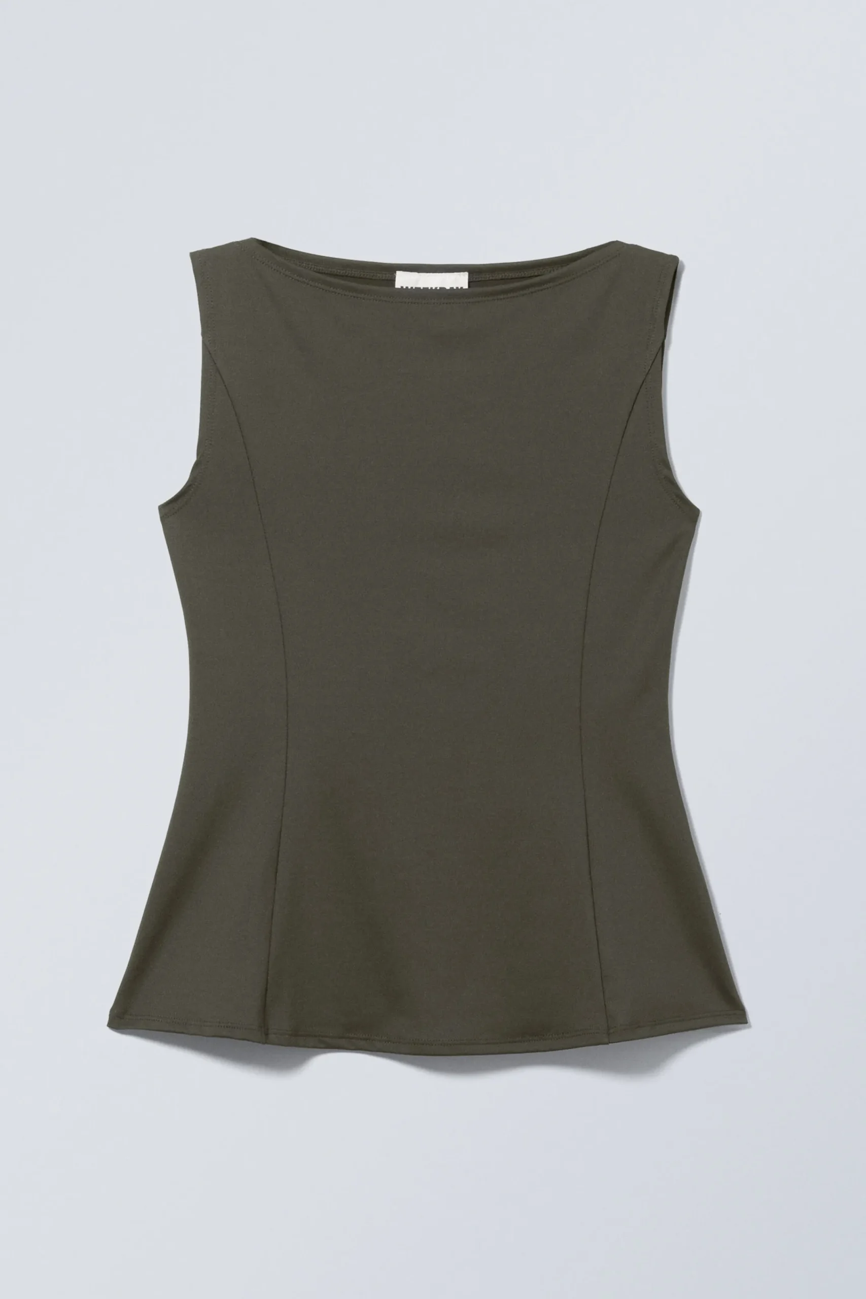 Weekday PEPLUM BOAT-NECK TOP>Women Tops