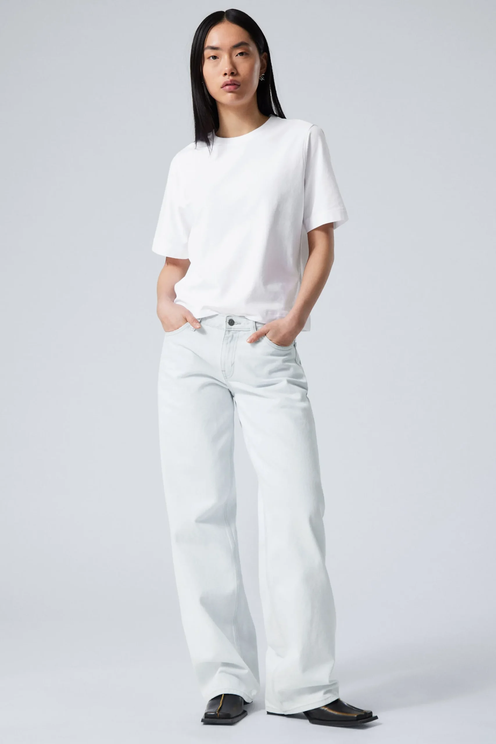 Weekday PERFECT BOXY T-SHIRT>Women Basics|T-Shirts