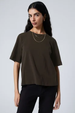 Weekday PERFECT BOXY T-SHIRT>Women Basics|T-Shirts