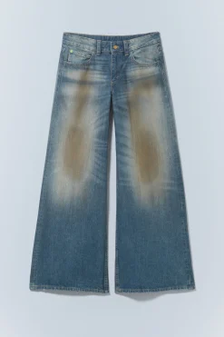Weekday POSER REGULAR WAIST LOOSE WIDE JEANS><noscript><img width=