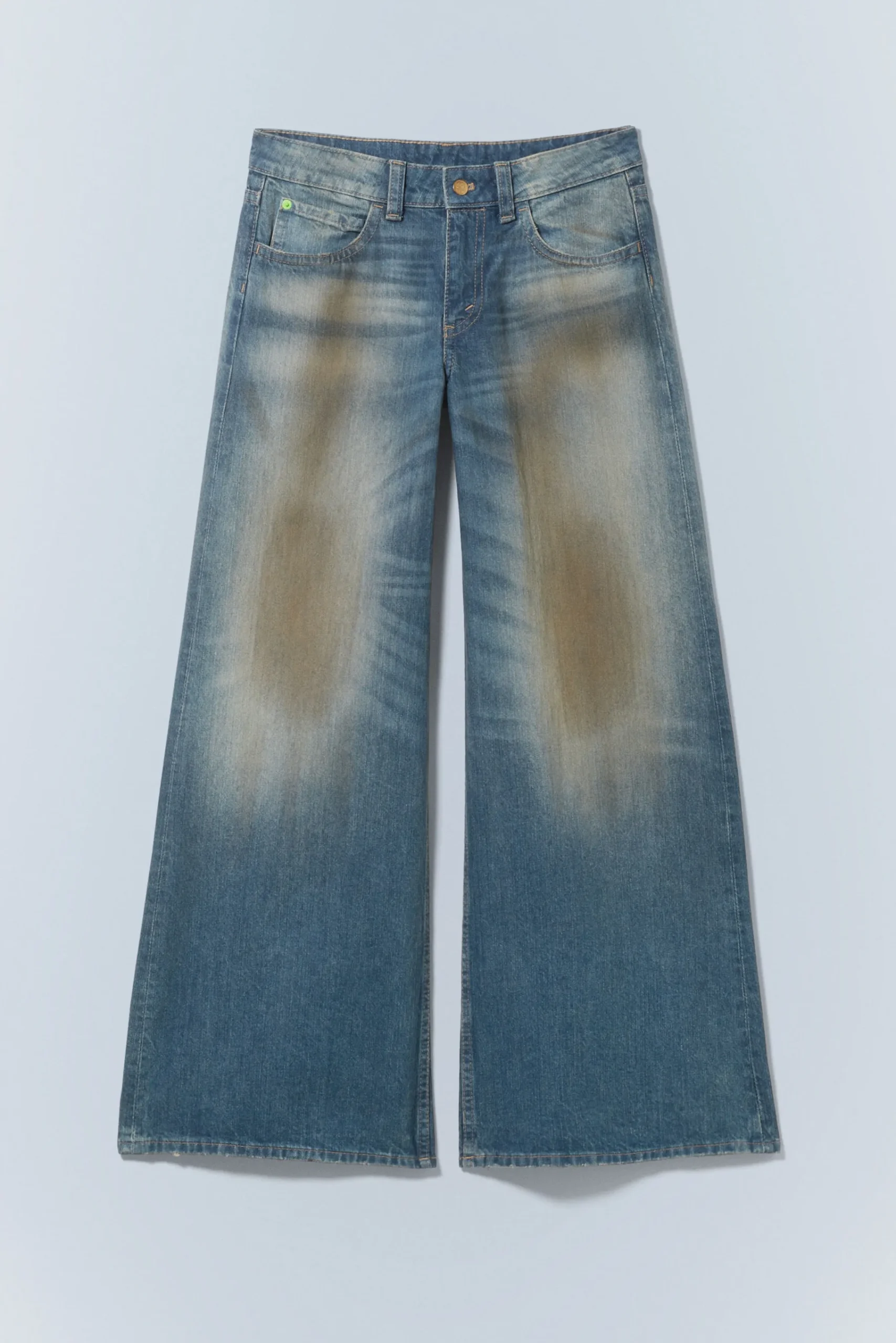 Weekday POSER REGULAR WAIST LOOSE WIDE JEANS>Women Jeans