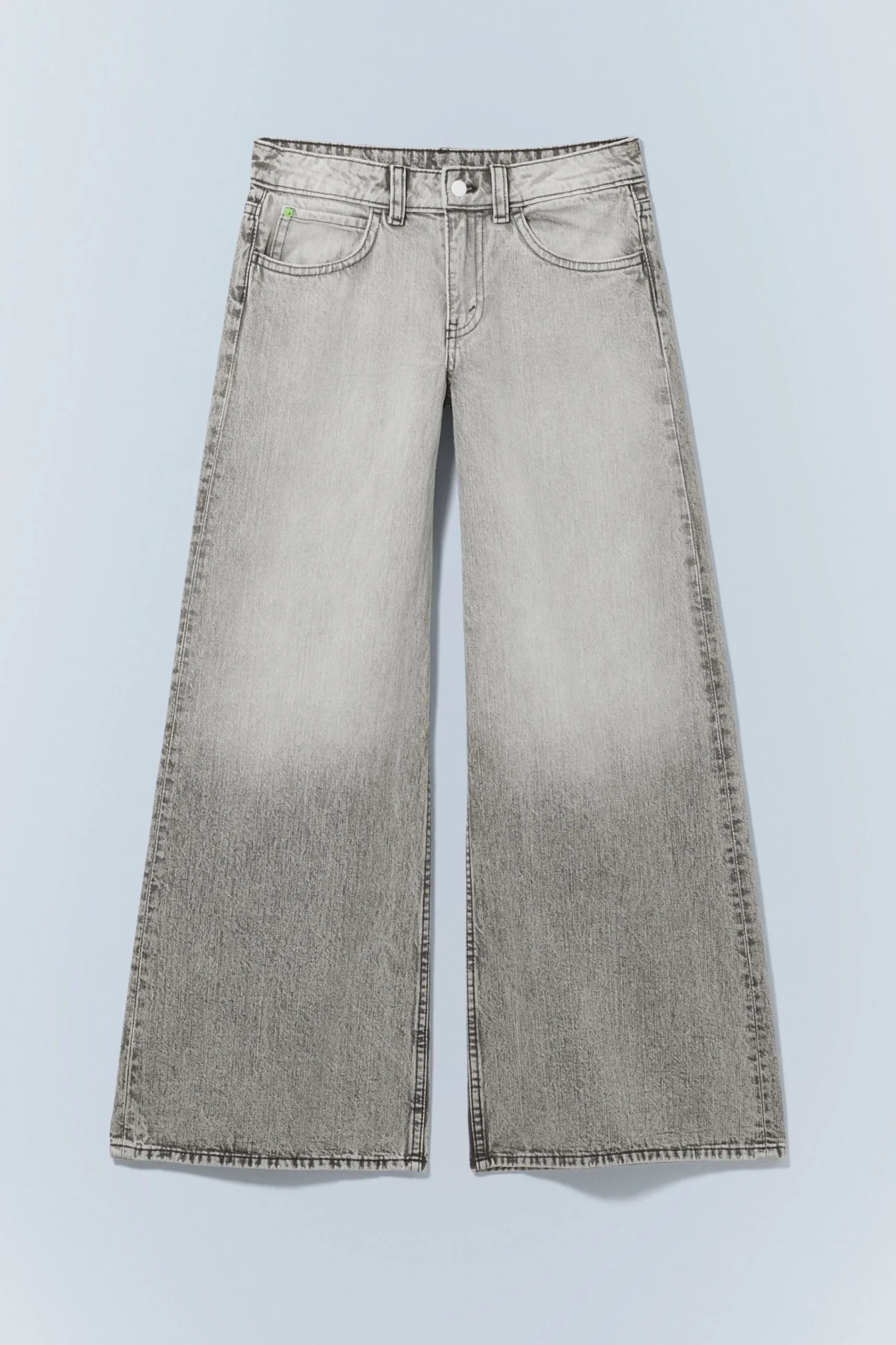 Weekday POSER REGULAR WAIST LOOSE WIDE JEANS>Women Jeans