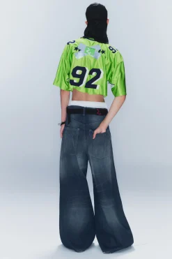 Weekday RAD SUPER REGULAR WAIST LOOSE WIDE JEANS><noscript><img width=