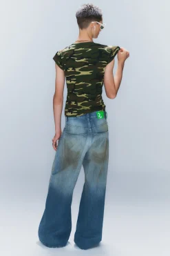Weekday RAD SUPER REGULAR WAIST LOOSE WIDE JEANS><noscript><img width=