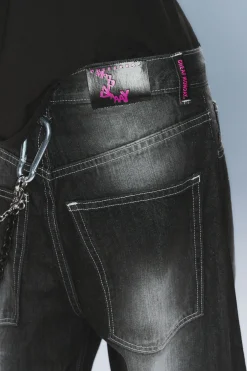 Weekday RAD SUPER REGULAR WAIST LOOSE WIDE JEANS><noscript><img width=