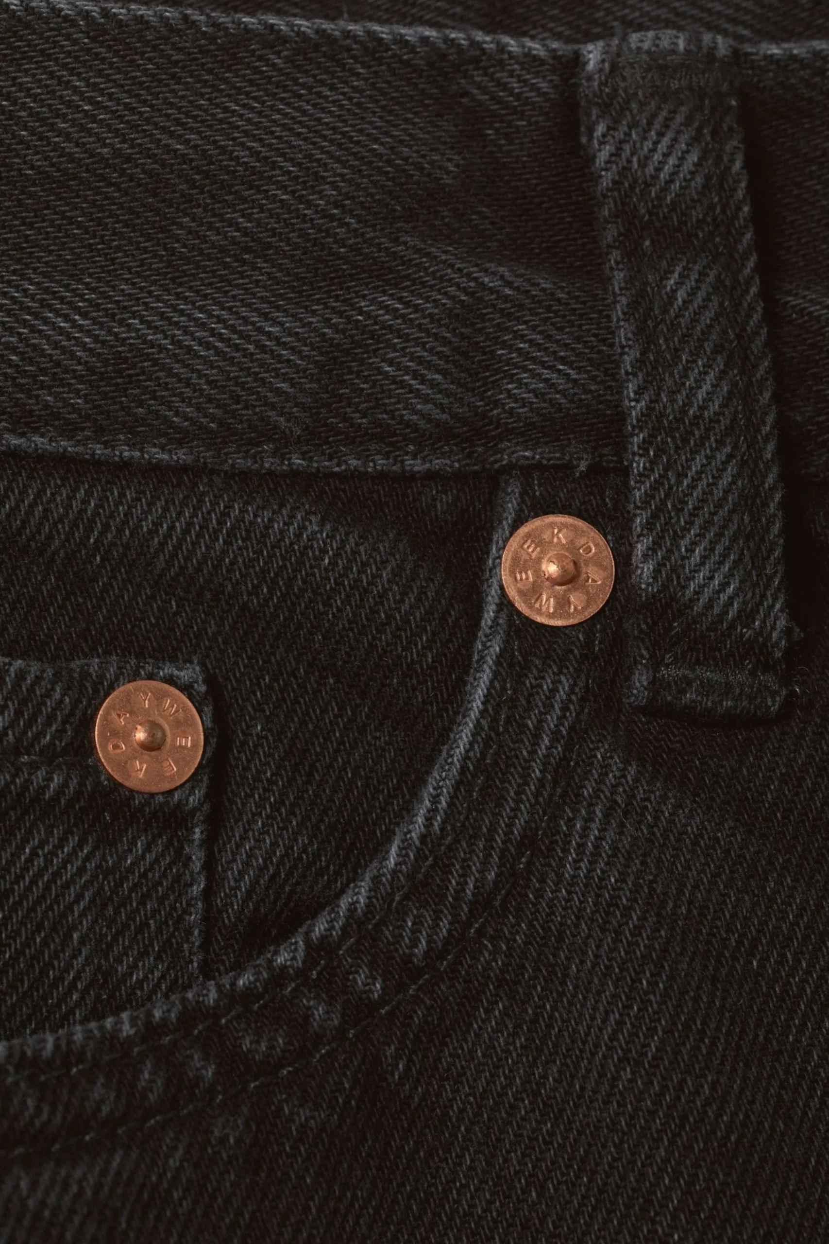 Weekday RAIL MID RISE LOOSE WIDE LEG JEANS>Women Jeans
