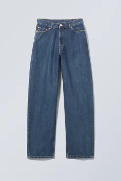 Weekday RAIL MID RISE LOOSE WIDE LEG JEANS>Women Jeans