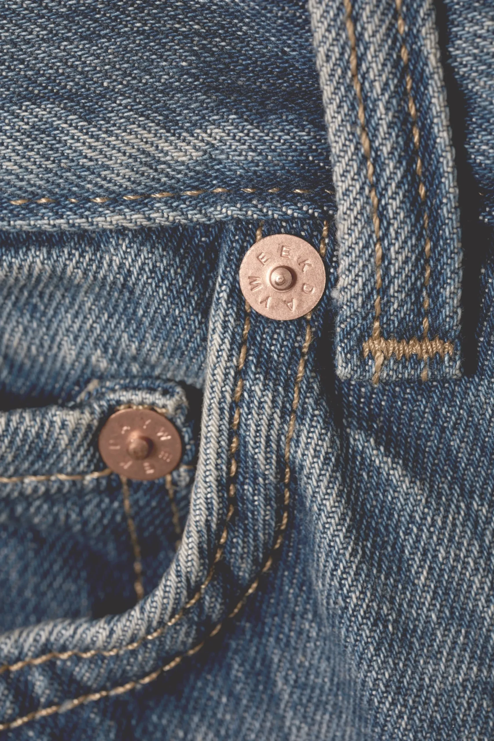 Weekday RAIL MID RISE LOOSE WIDE LEG JEANS>Women Jeans
