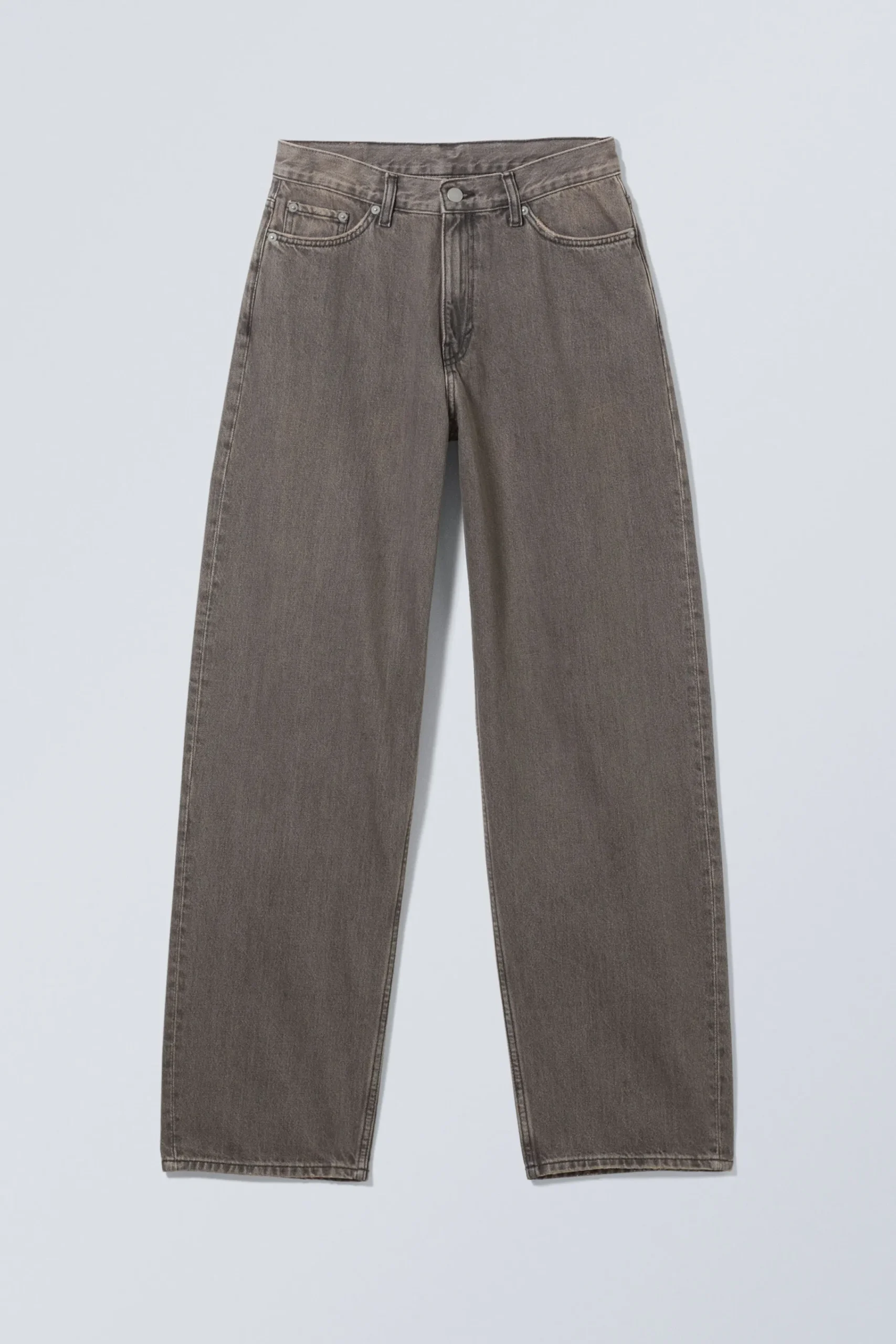 Weekday RAIL MID RISE LOOSE WIDE LEG JEANS>Women Jeans