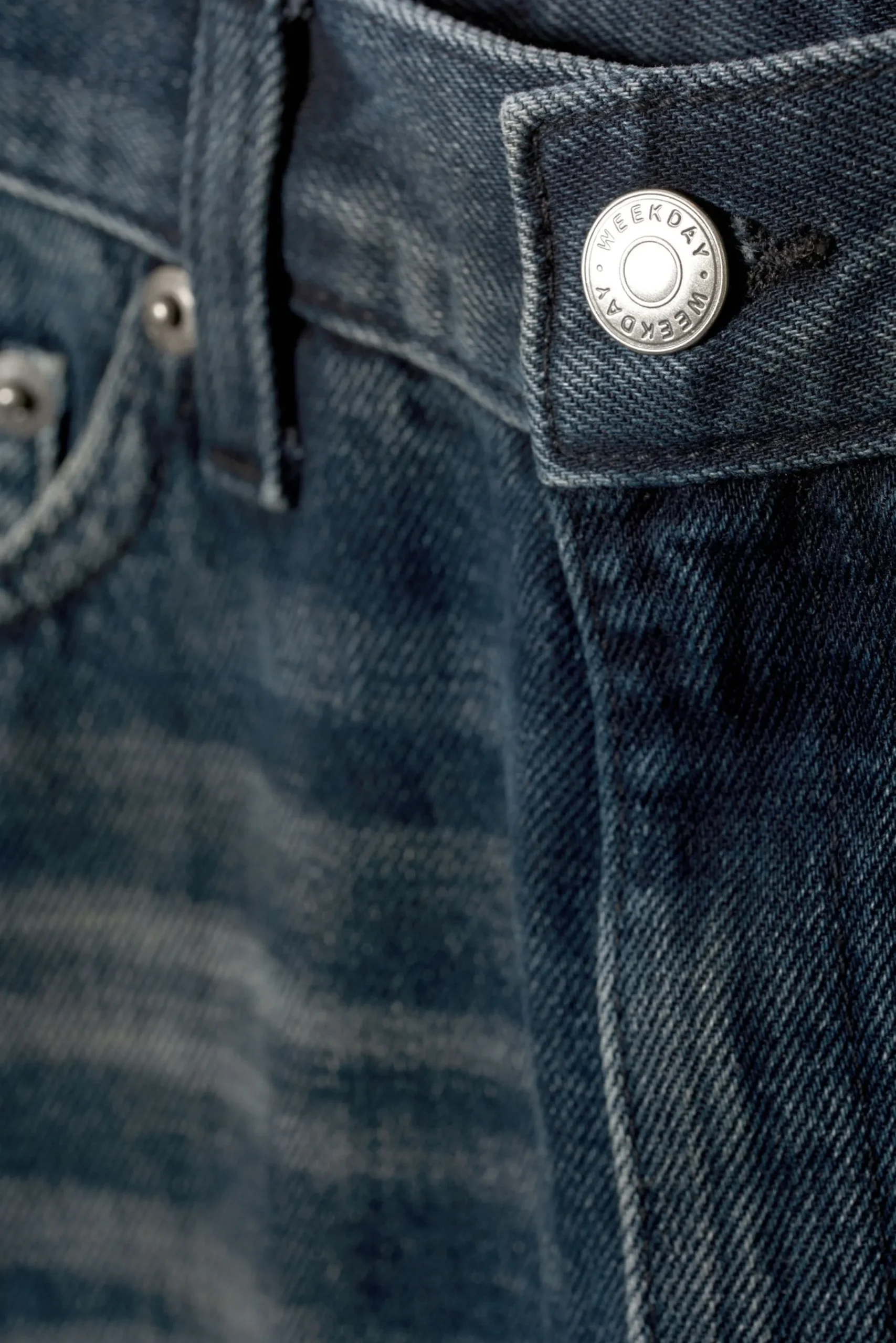 Weekday RAIL MID RISE LOOSE WIDE LEG JEANS>Women Jeans