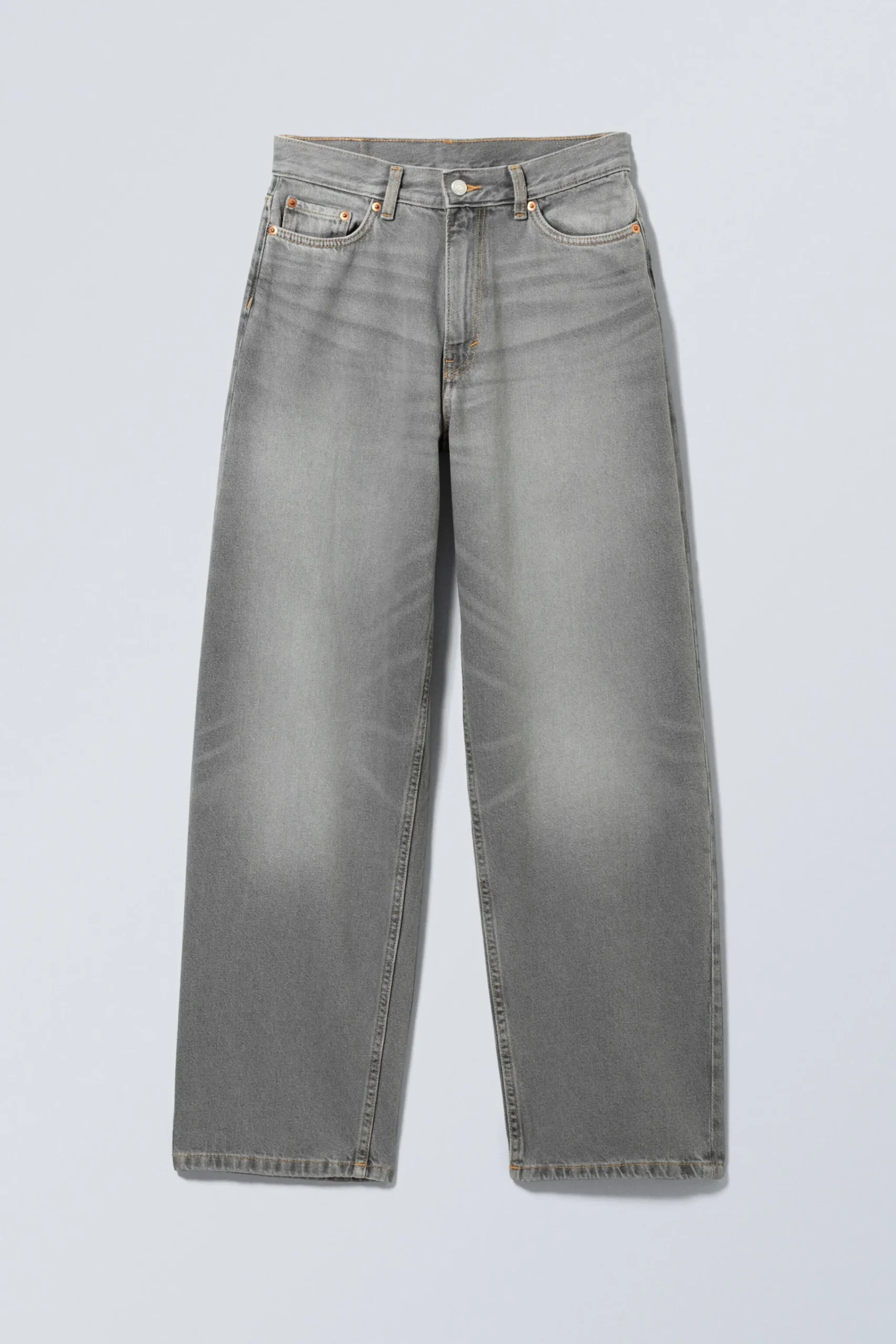 Weekday RAIL MID RISE LOOSE WIDE LEG JEANS>Women Jeans