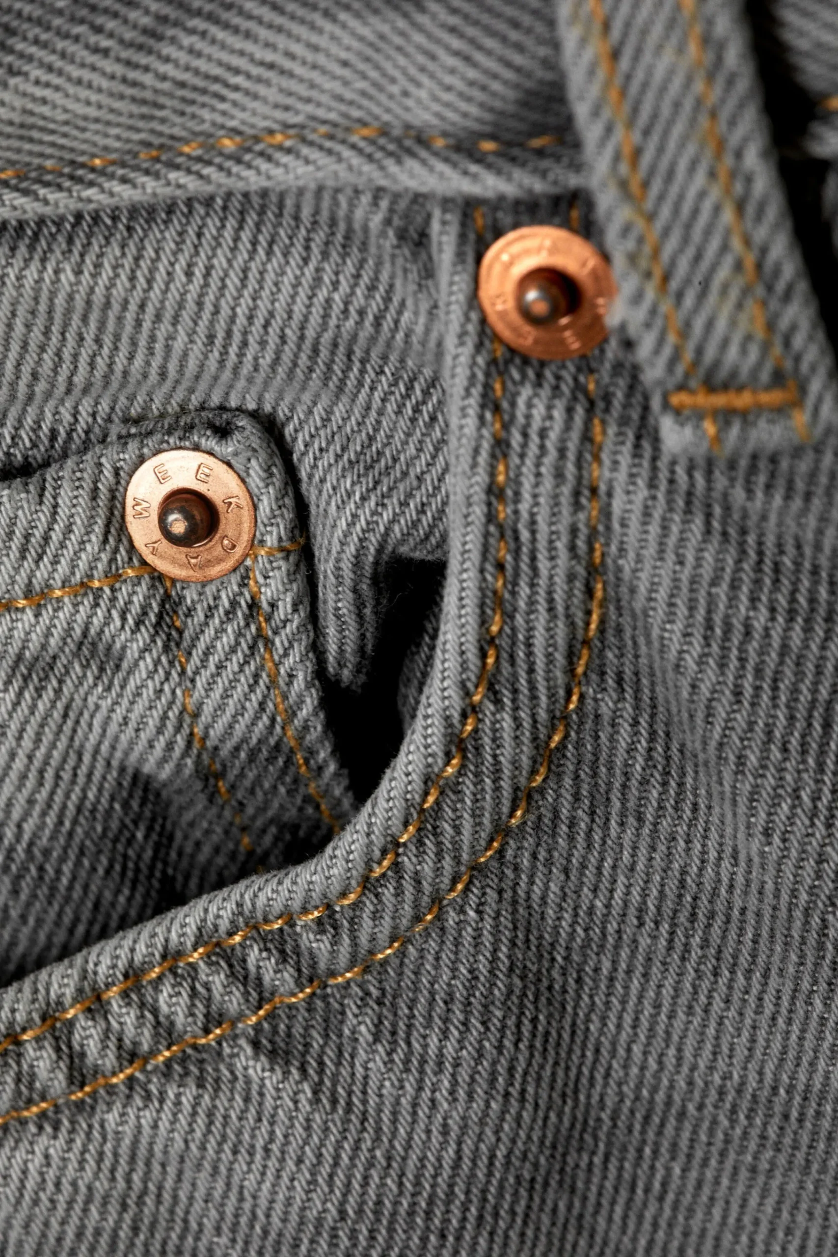 Weekday RAIL MID RISE LOOSE WIDE LEG JEANS>Women Jeans