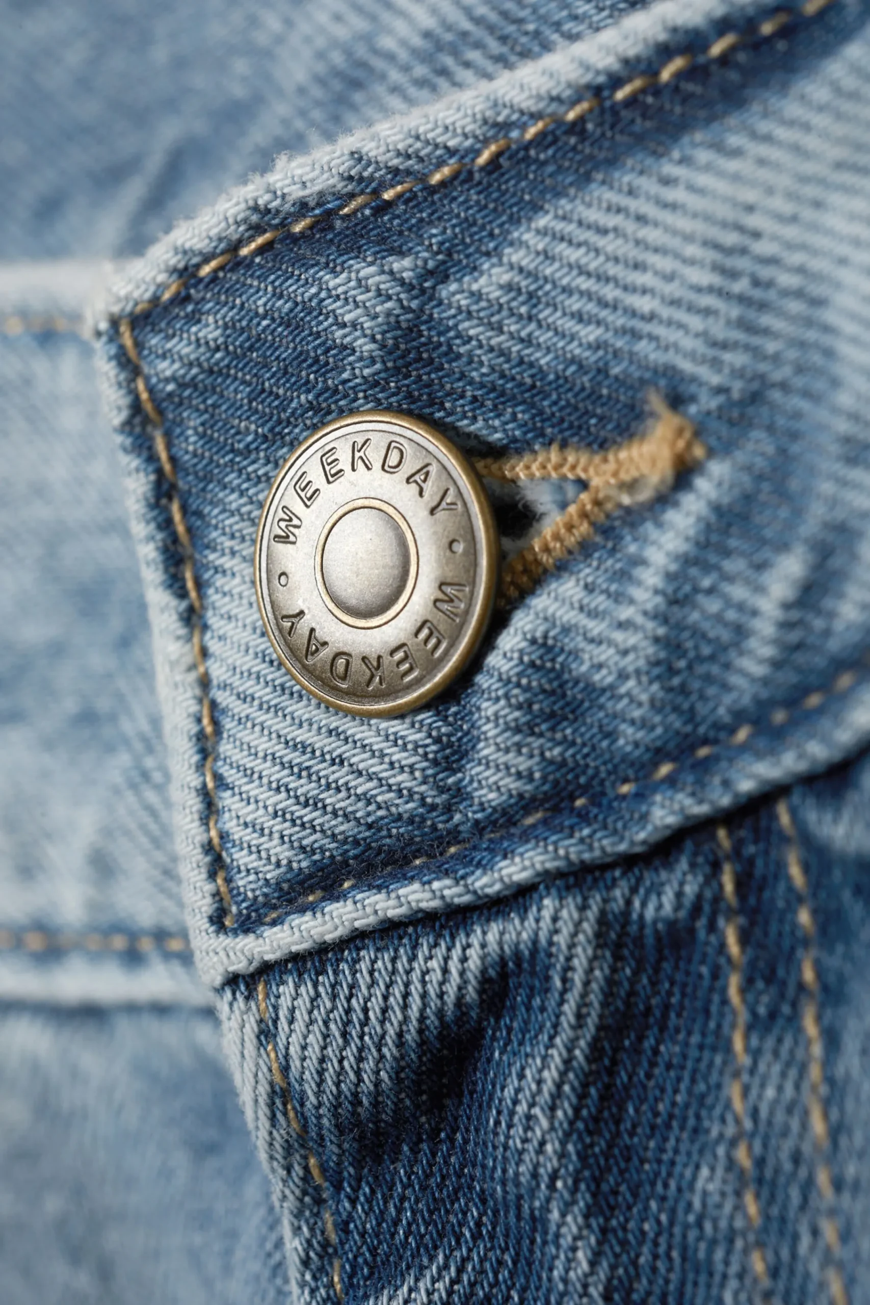 Weekday RAIL MID RISE LOOSE WIDE LEG JEANS>Women Jeans