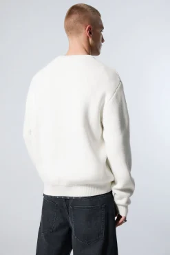 Weekday REGULAR JACQUARD KNITTED GRAPHIC SWEATER><noscript><img width=