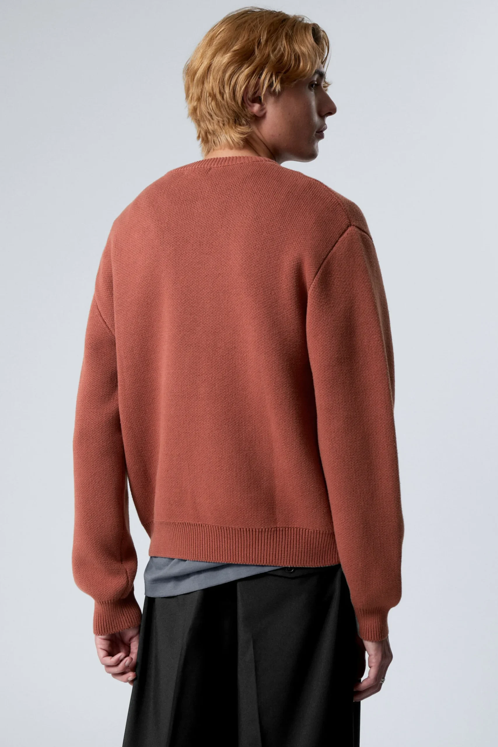 Weekday REGULAR KNITTED COTTON SWEATER> Knitwear