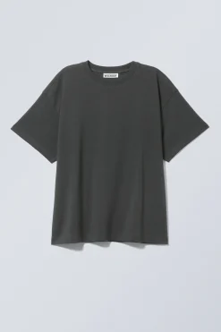 Weekday RELAXED BOXY COTTON T-SHIRT>Women Basics|T-Shirts