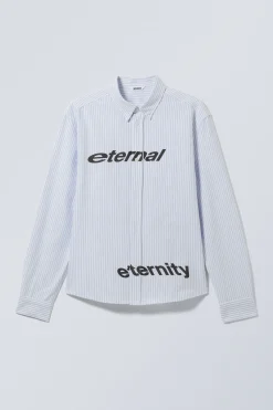 Weekday RELAXED BUTTON DOWN SHIRT><noscript><img width=