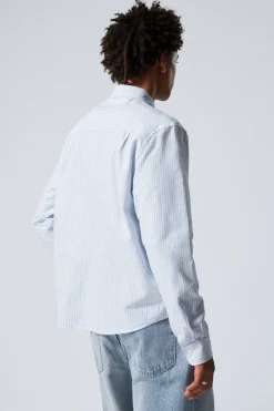 Weekday RELAXED BUTTON DOWN SHIRT><noscript><img width=