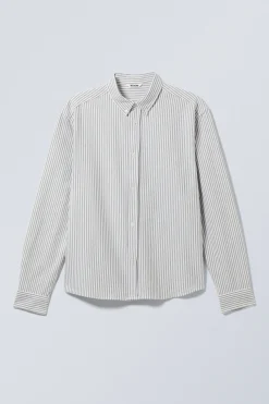 Weekday RELAXED BUTTON DOWN SHIRT><noscript><img width=