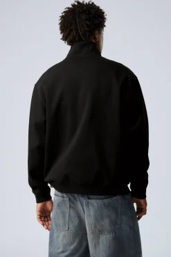 Weekday RELAXED HEAVY HALF ZIP SWEATER><noscript><img width=
