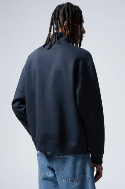 Weekday RELAXED HEAVY HALF ZIP SWEATER><noscript><img width=