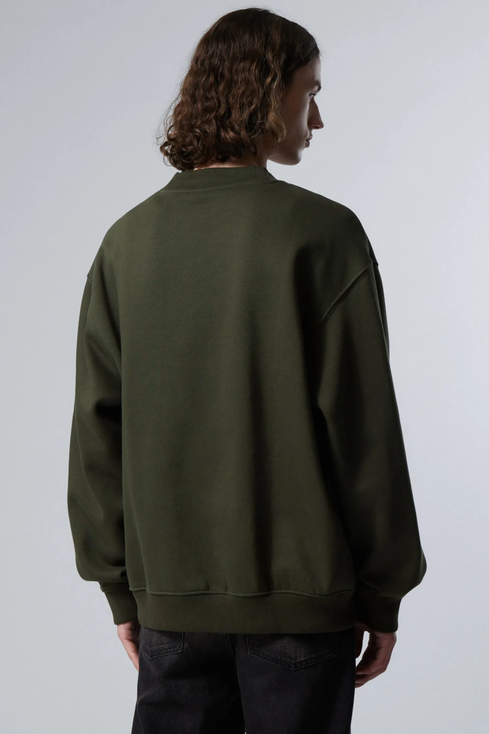 Weekday RELAXED HEAVYWEIGHT SWEATSHIRT> Sweatshirts|Basics