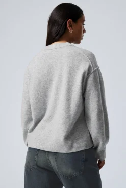 Weekday RELAXED KNITTED SWEATER><noscript><img width=