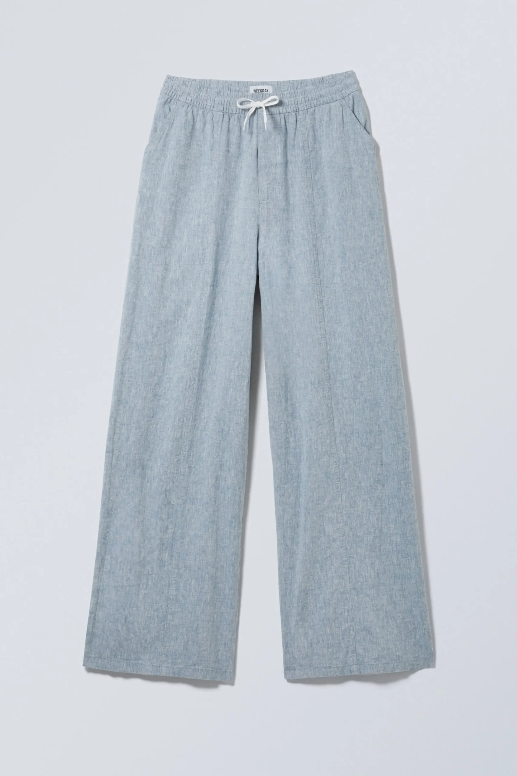 Weekday RELAXED LINEN BLEND TROUSERS> Trousers