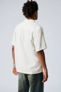 Weekday RELAXED LINEN SHORT SLEEVE><noscript><img width=