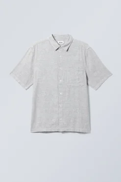 Weekday RELAXED LINEN SHORT SLEEVE> Shirts